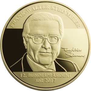 Medaille Bundespräsident Steinmeier