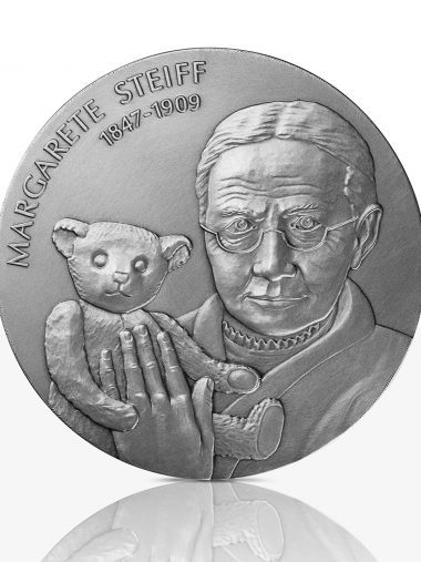 Margarete Steiff – Silver medal in high relief