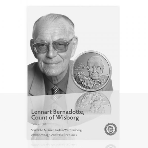 Medaillenkarte Bernadotte