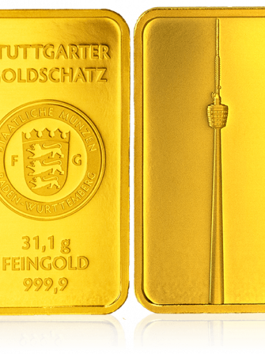 Goldbarren 1oz – Stuttgarter Goldschatz