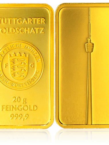 Goldbarren 20g – Stuttgarter Goldschatz