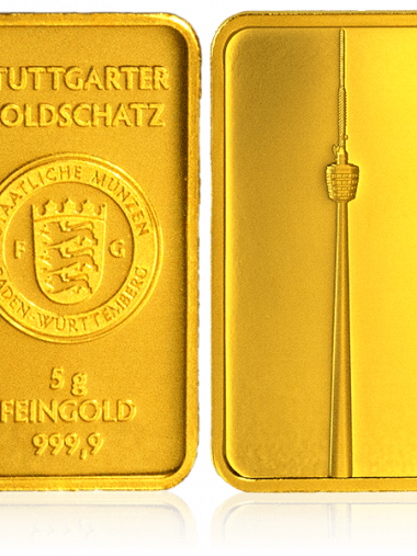 Goldbarren 5g – Stuttgarter Goldschatz