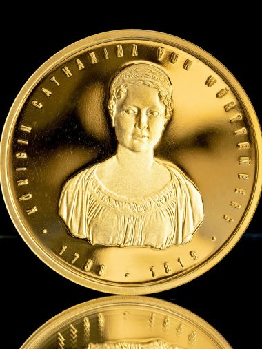 Exklusive Goldmedaille zum 200-jährigen Bestehen der Stuttgarter Grabkapelle