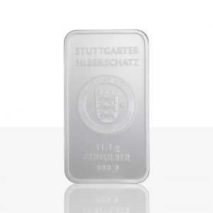 Silberbarren Stuttgarter Silberschatz in 1oz