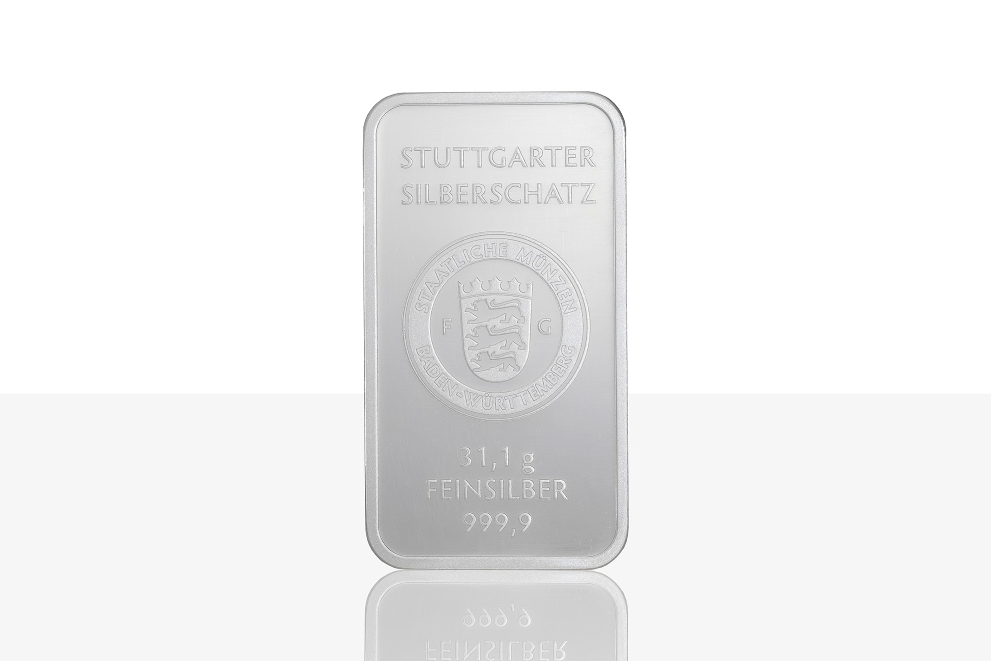 Silberbarren Stuttgarter Silberschatz in 1oz