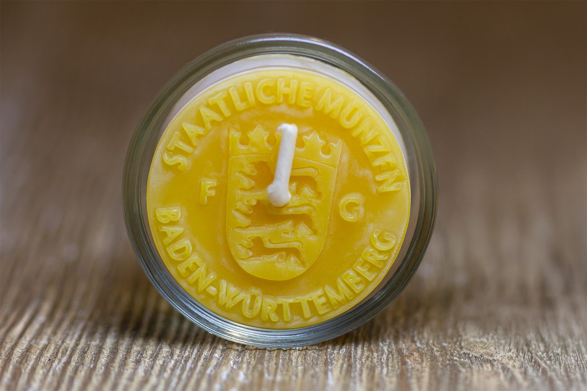 SMBW Teelicht aus echtem Bienenwachs