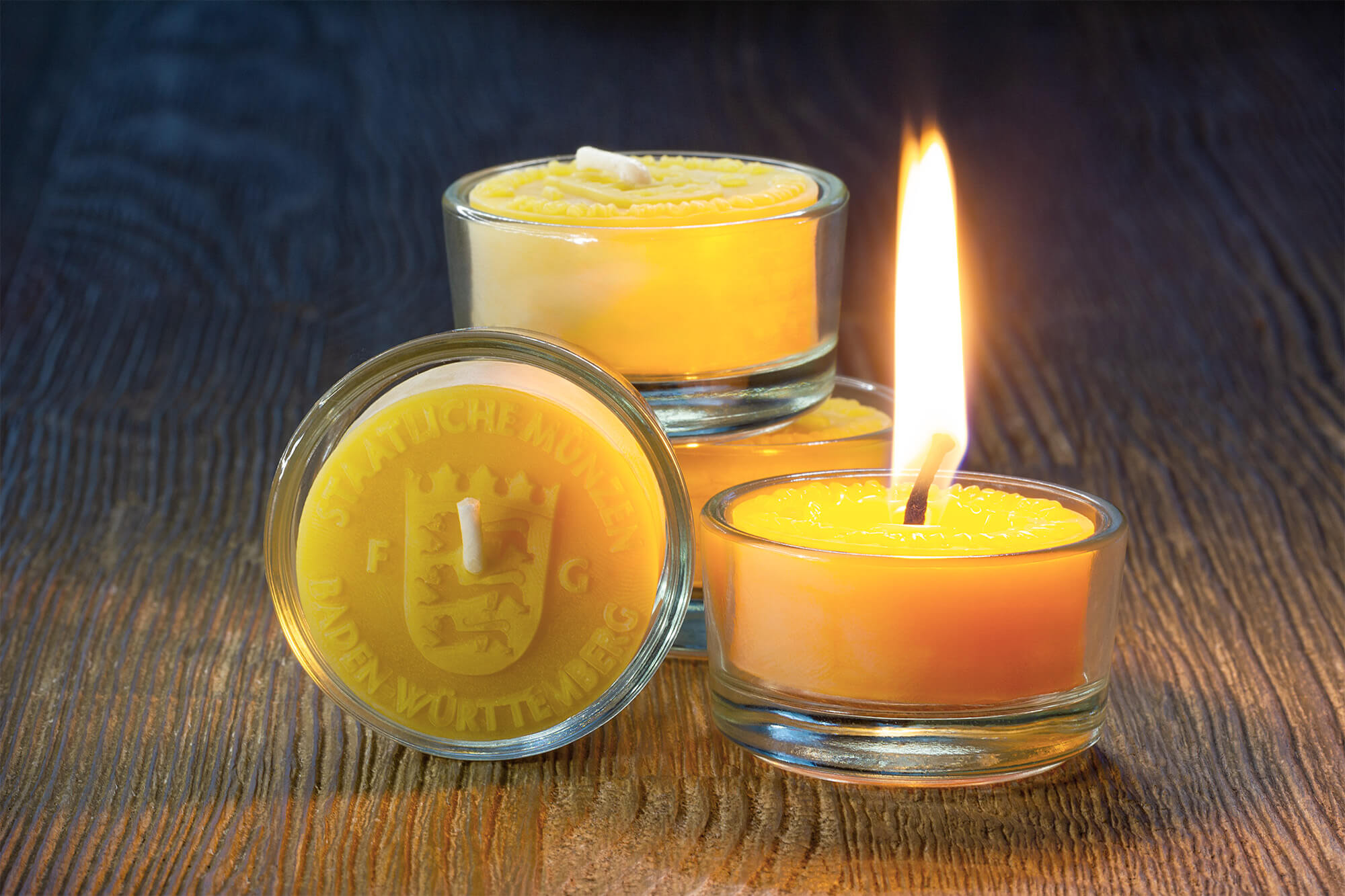 SMBW Teelichte aus echtem Bienenwachs